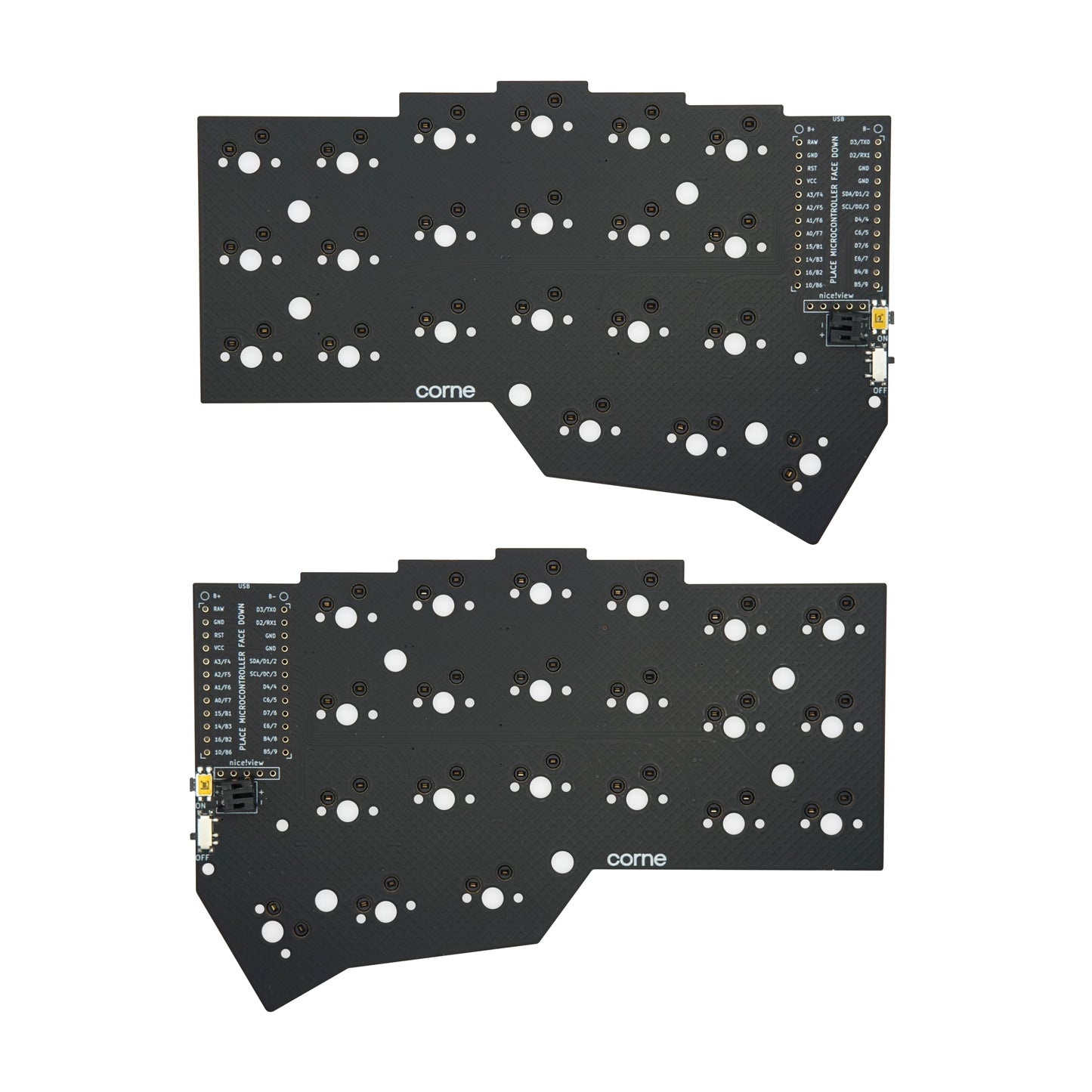 Corne Wireless Partially Assembled PCB